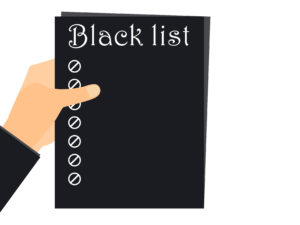 There should be a way to identify people on a blacklist. © Magotisgod | Dreamstime.com